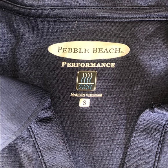 Pebble Beach Golf Polo with Winery Logo - Picture 2 of 3